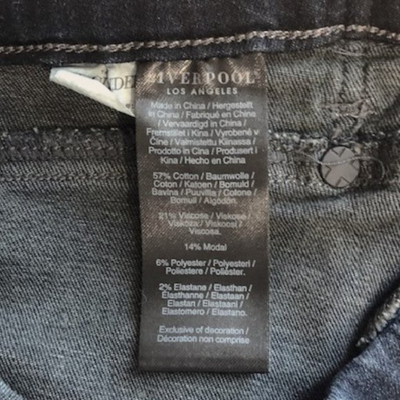 New w/o Tags Liverpool Gia Glider Slim High Performance Eco Pull-on Jeans - Picture 5 of 5